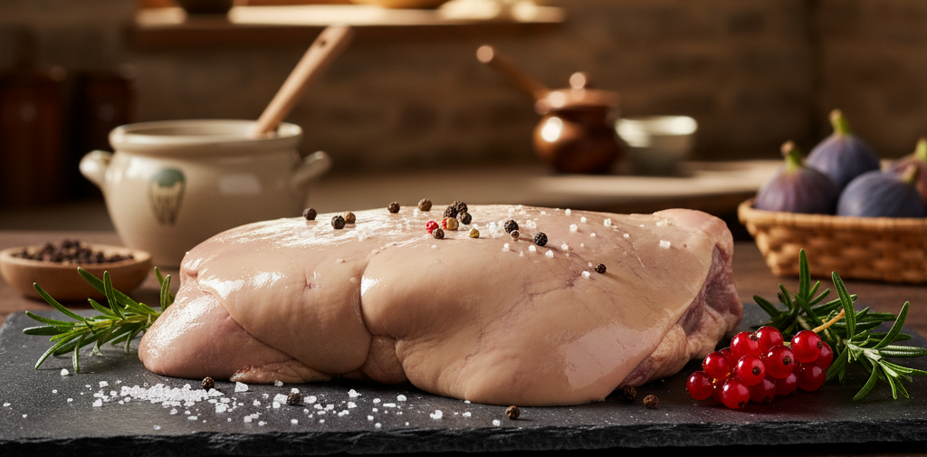 Foie gras de canard cru