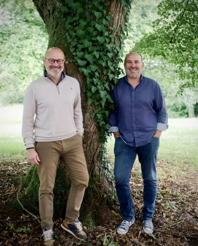 Fondateur de la société d'Artigues à Pomarez Pascal Lannebere et Jérôme Sarciat.