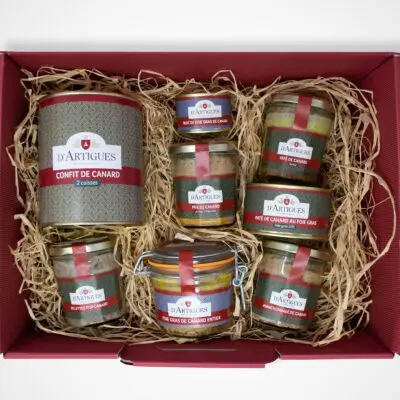 Panier de produits de la société d'Artigues