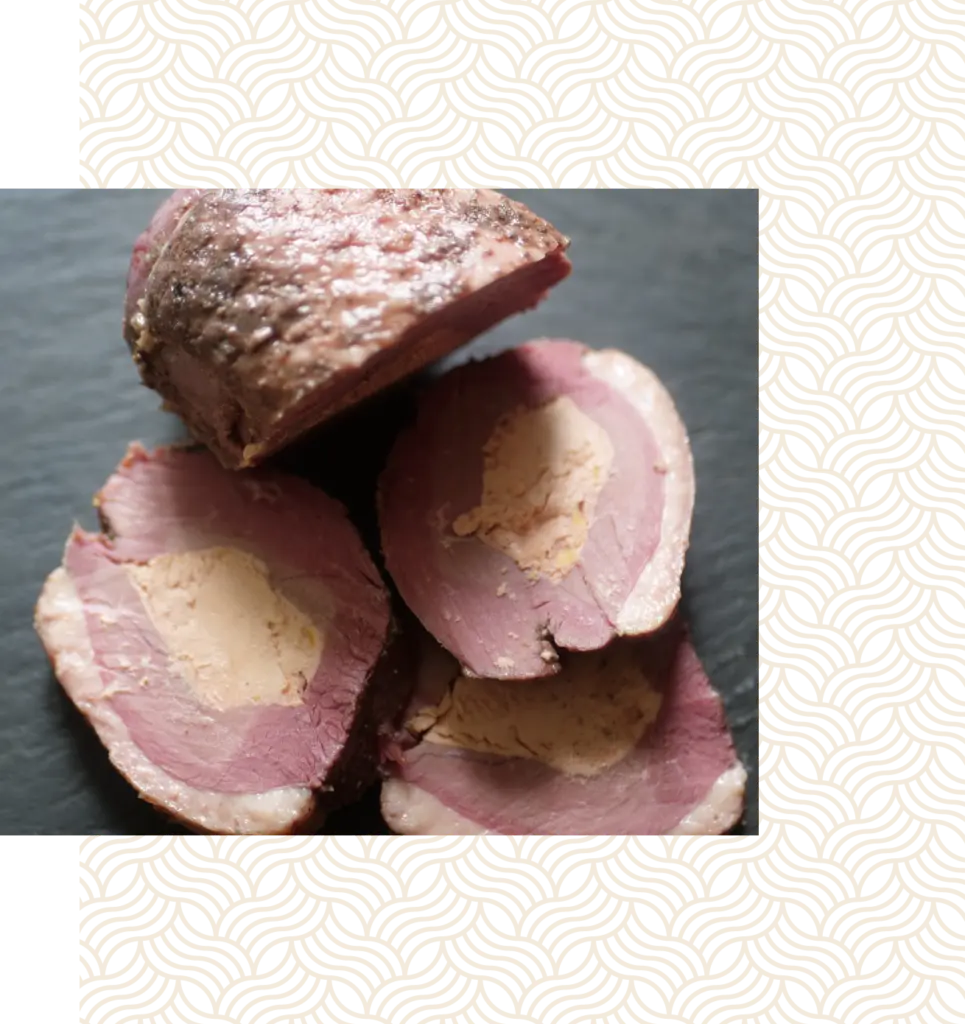 Magret fourré