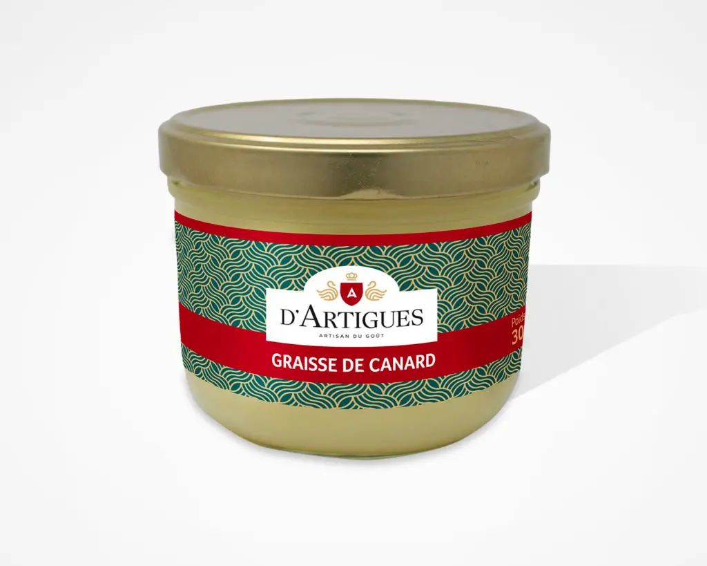Bocal de graisse de canard d'Artigues