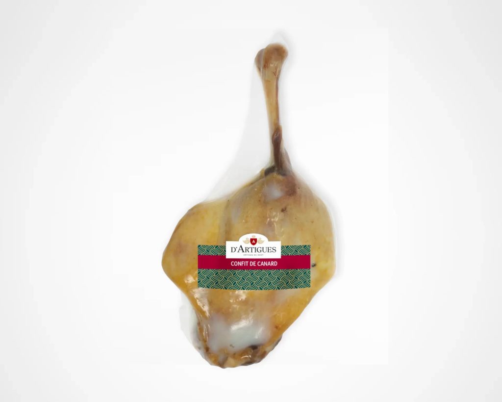 Confit de canard sous vide d'Artigues