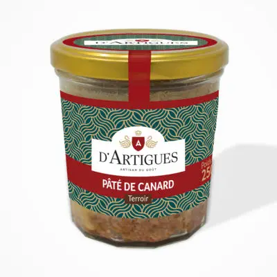 Bocal de pâté de canard d'Artigues