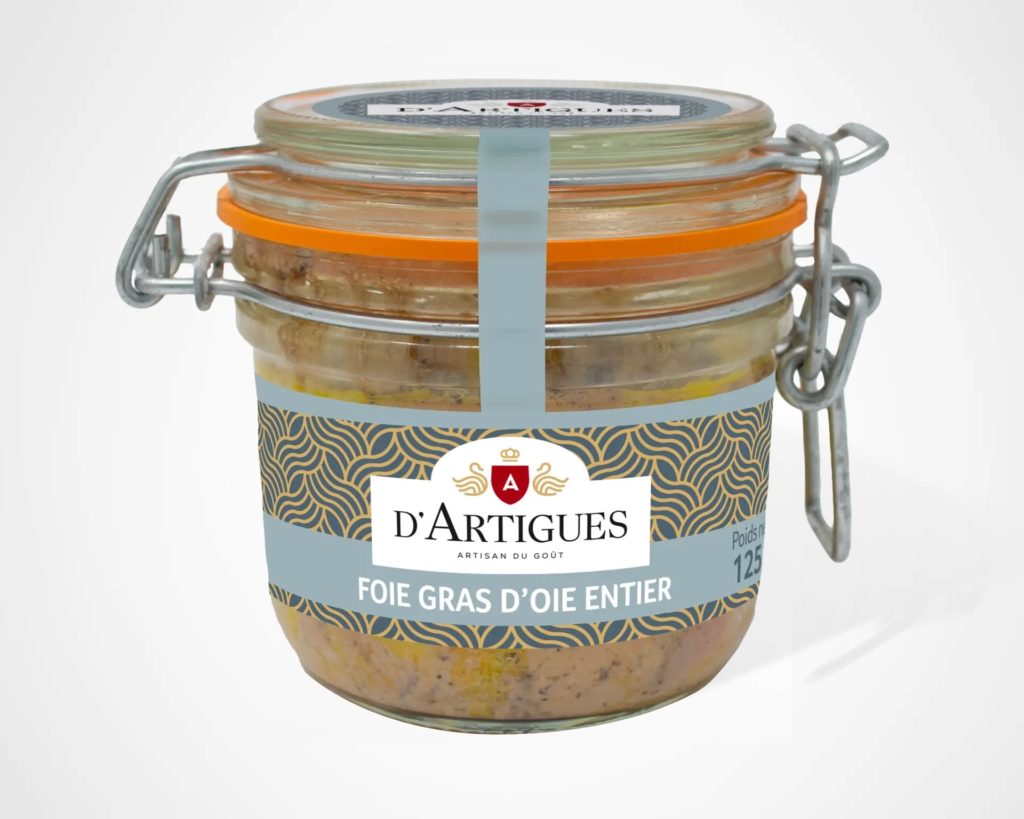 Conserve de foie gras d'oie entier d'Artigues