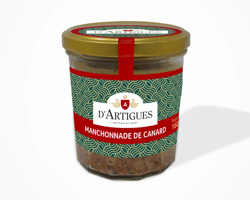 Pot de manchonnade de canard d'Artigues