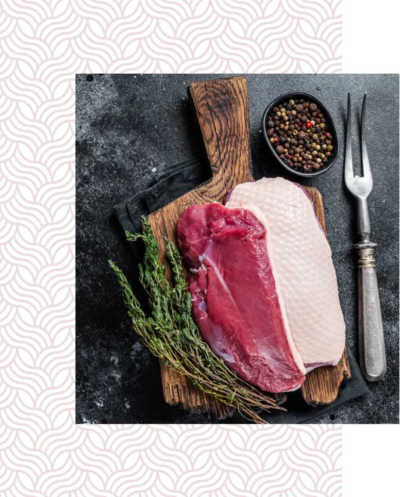 Magrets de canard cru d'Artigues