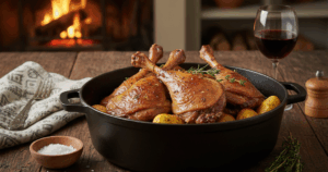 Confit de canard tradition, savoir-faire et gourmandise