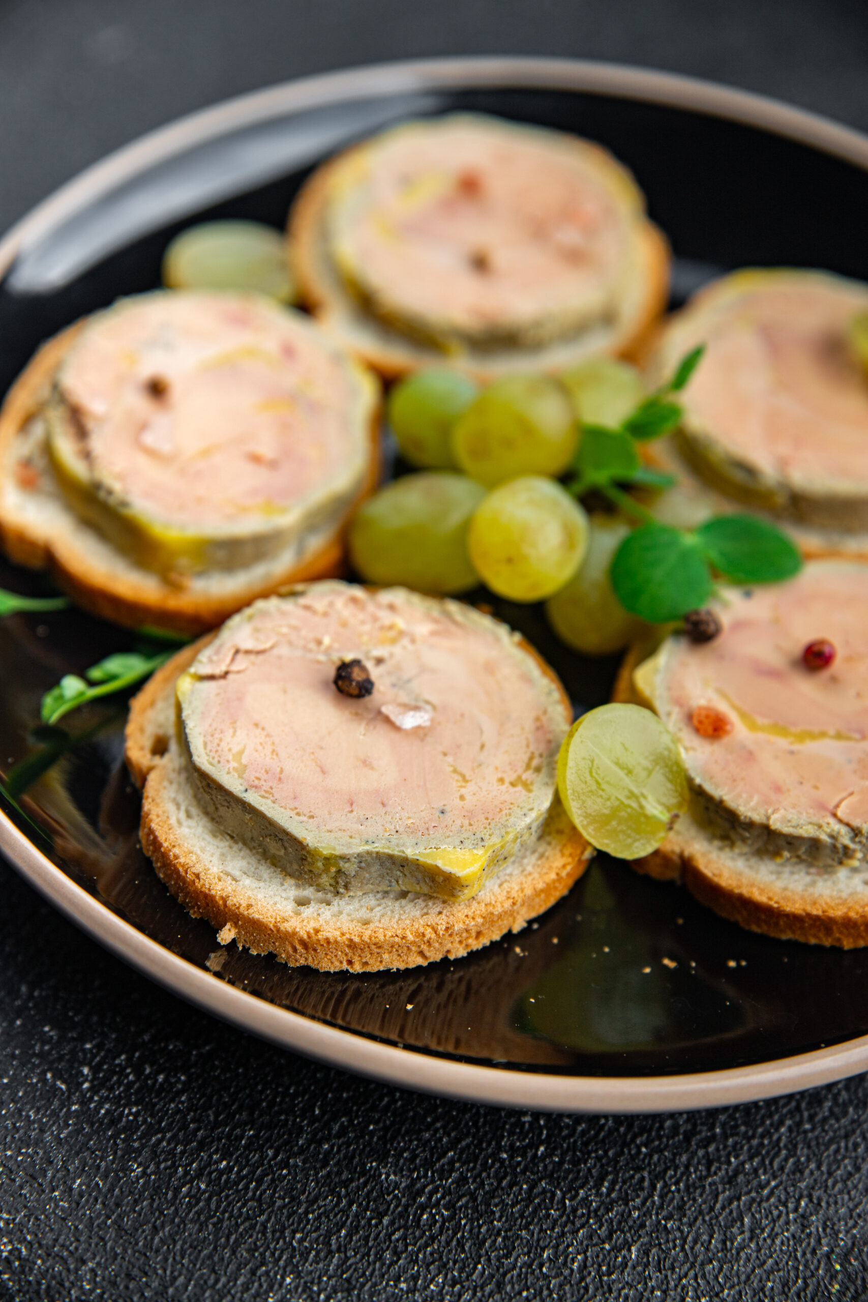 foie gras sandwich fresh delicious fresh goose or duck liver eating cooking appetizer meal food snack on the table copy space food background rustic top view