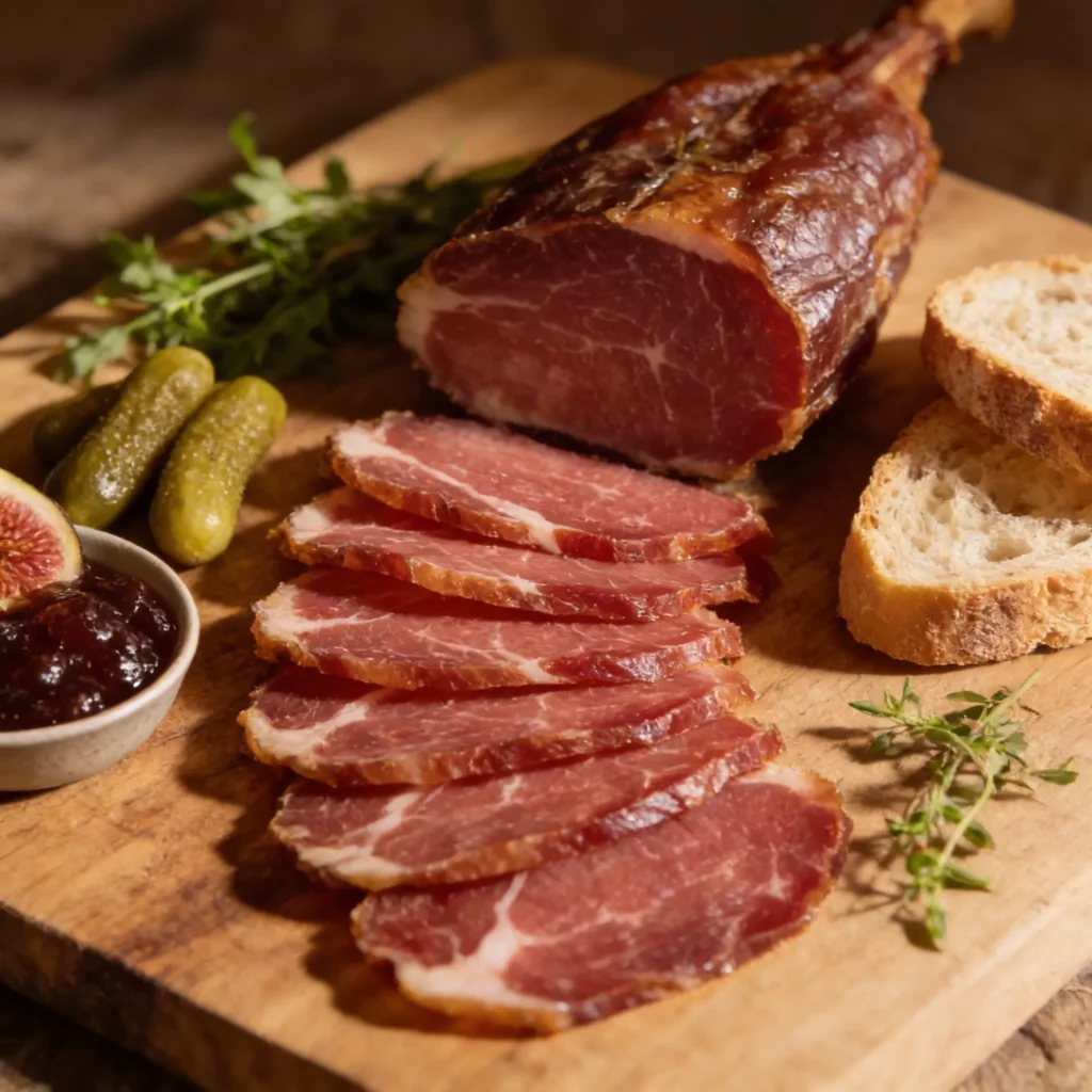 Magret de canard séché pour la restauration