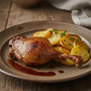 Confit de canard artisanal pour restaurant