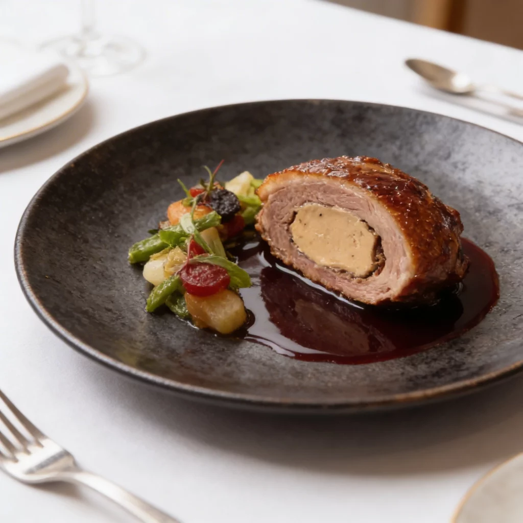 Magret de canard fourré