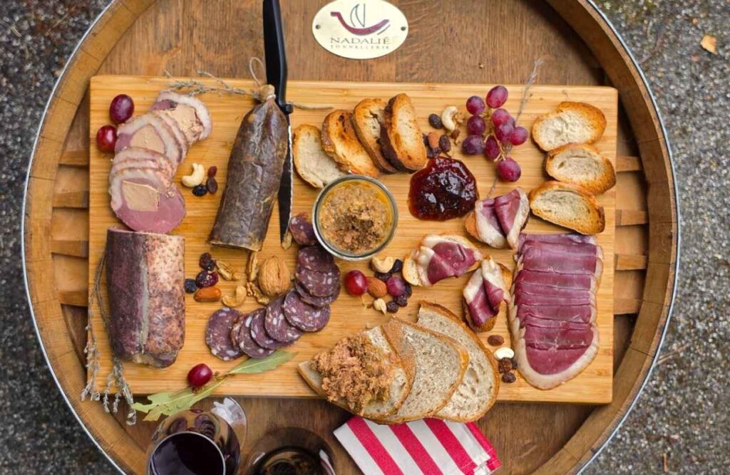 Le magret fourré au foie gras, une création de la maison